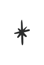 Black graphic star